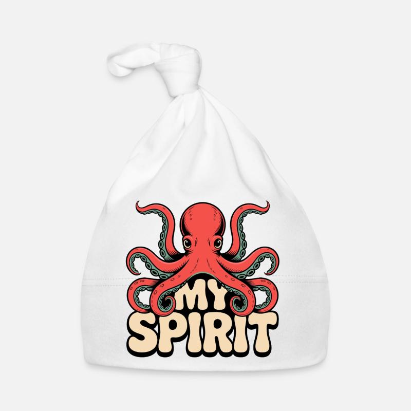 Octopus Spirit Organic Baby Cap