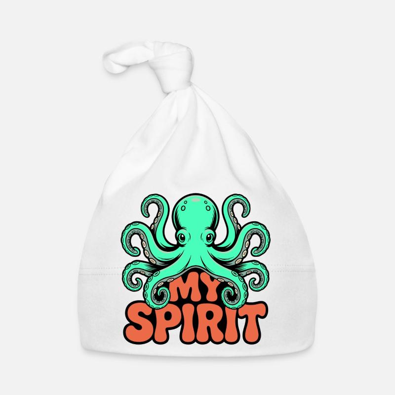 Octopus Spirit Organic Baby Cap