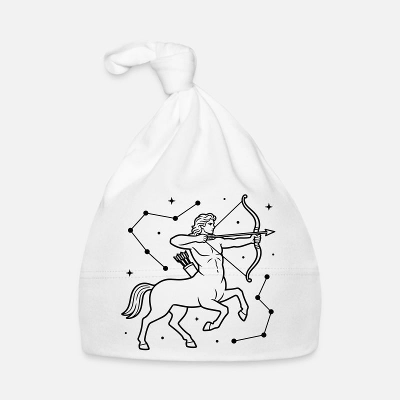 Sagittarius zodiac sign Organic Baby Cap