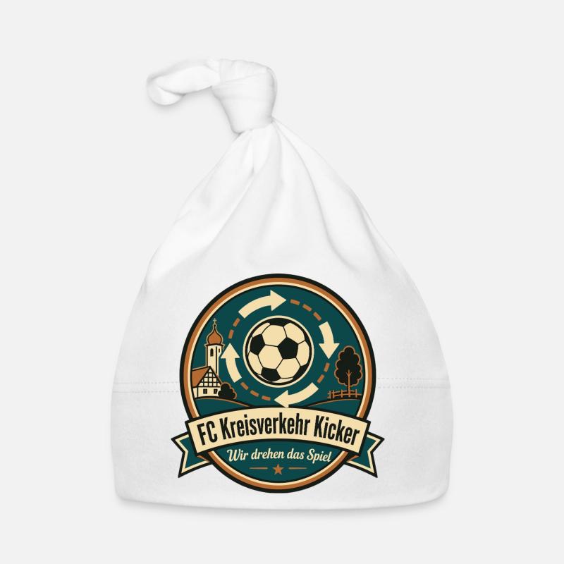 FC Kreisverkehr Kicker Baby Bio-Mütze