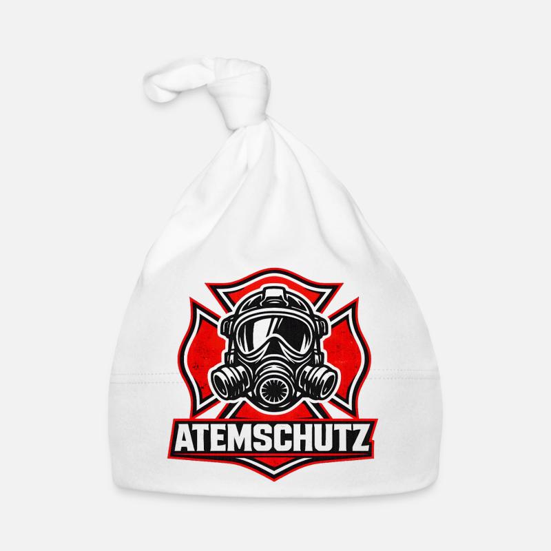 Atemschutz Feuerwehrheld Baby Bio-Mütze