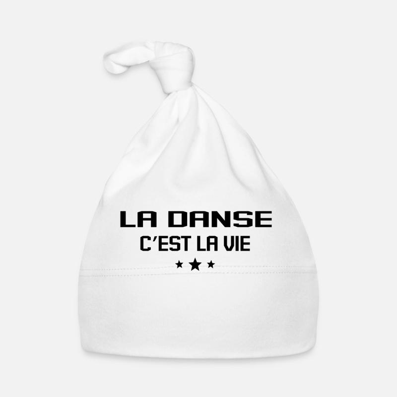 La Danse C’est La Vie Bonnet bio Bébé