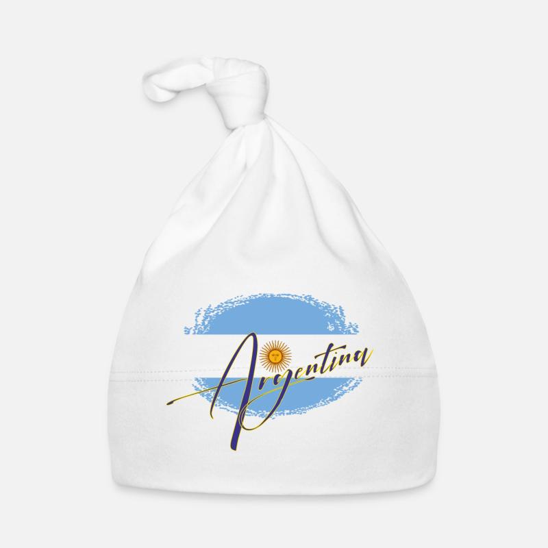 Argentine Signatrue - Bonnet bio Bébé - blanc