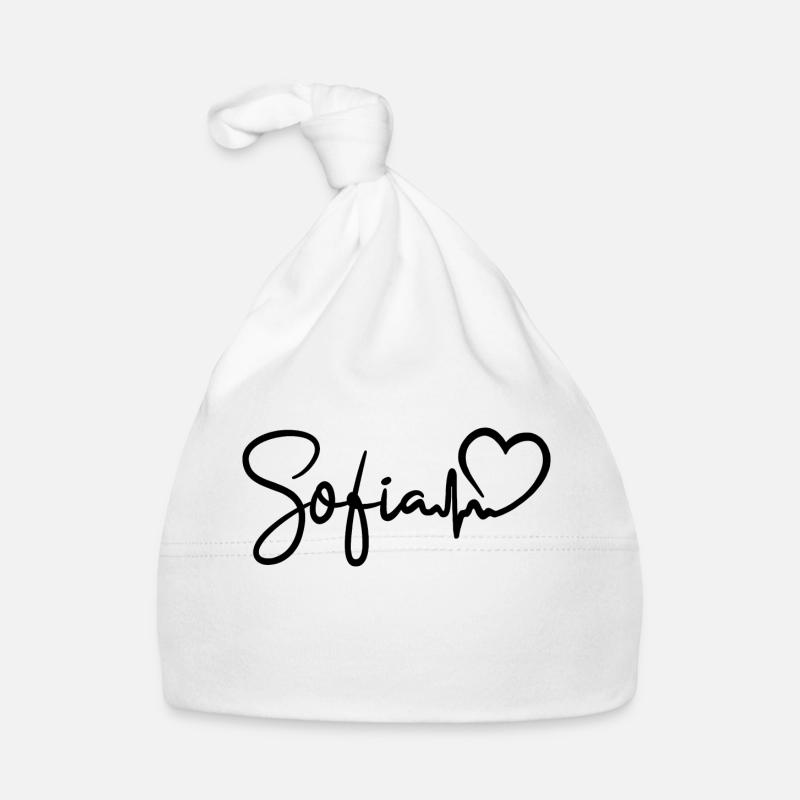Sofia Herzschlag Bulgarien Sofia Baby Bio-Mütze