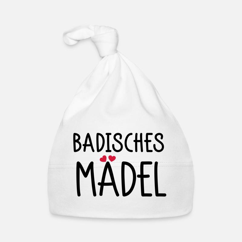 Badisches Mädel Baby Bio-Mütze