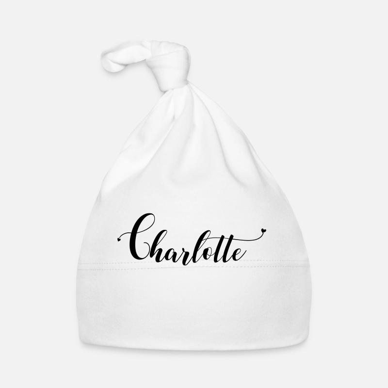 charlotte - Baby Bio-Mütze - Weiß