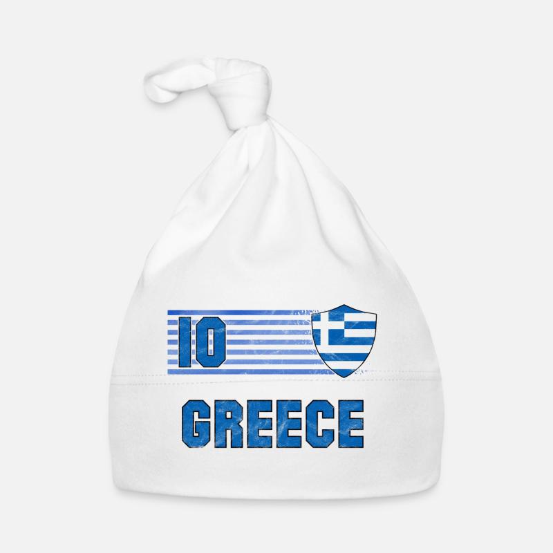 Équipe de Grèce de football Bonnet bio Bébé