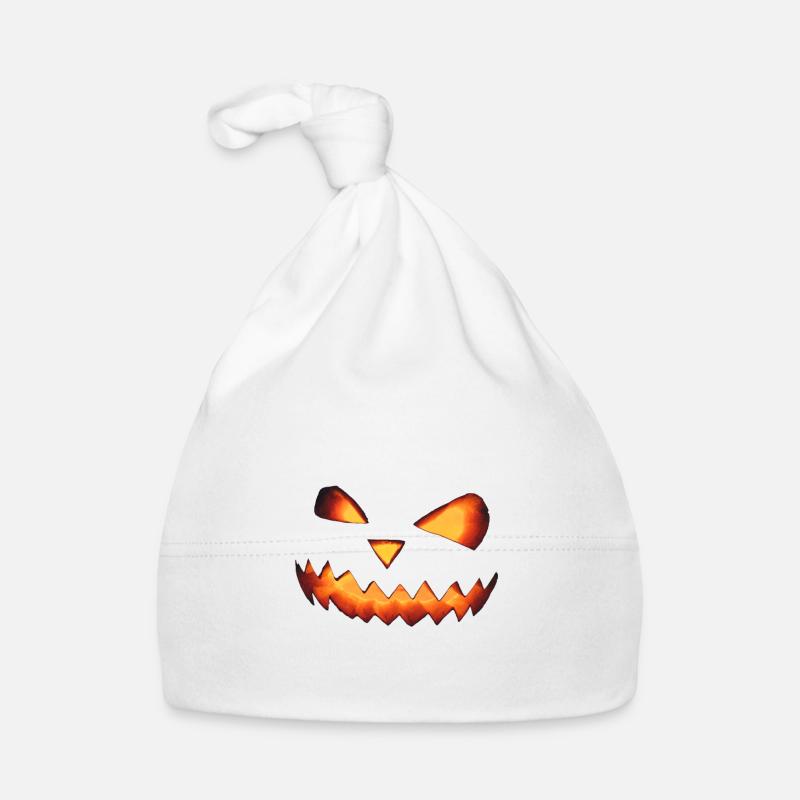 Halloween, citrouille, citrouille, masque Bonnet bio Bébé