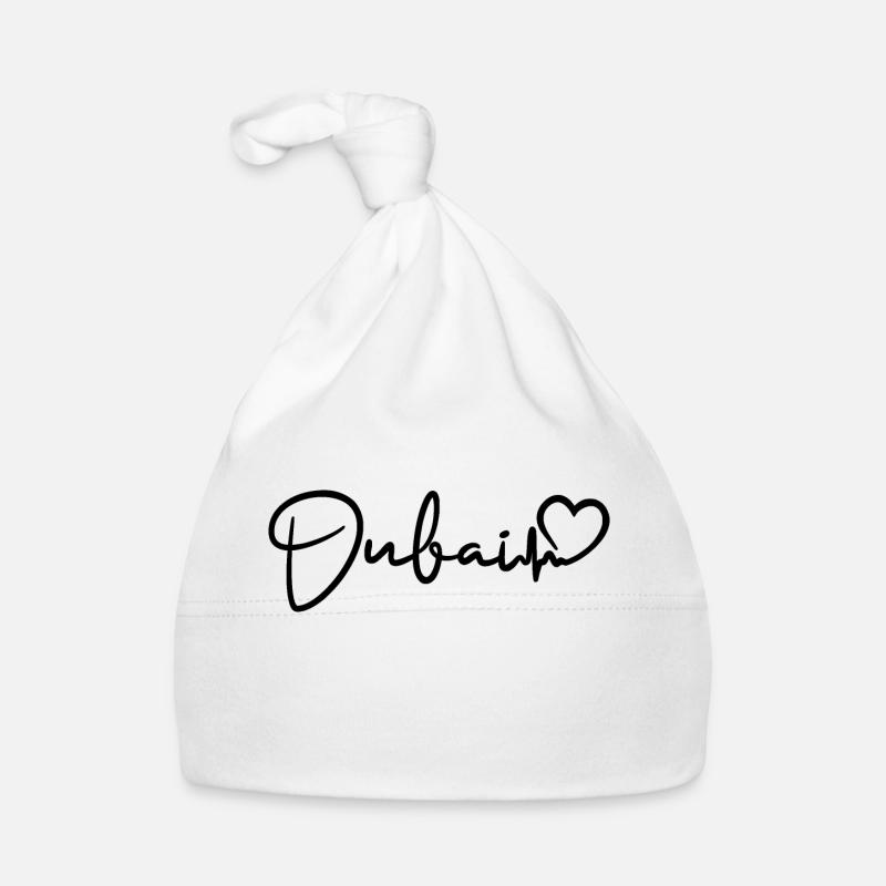 Battement de cœur de Dubaï Bonnet bio Bébé