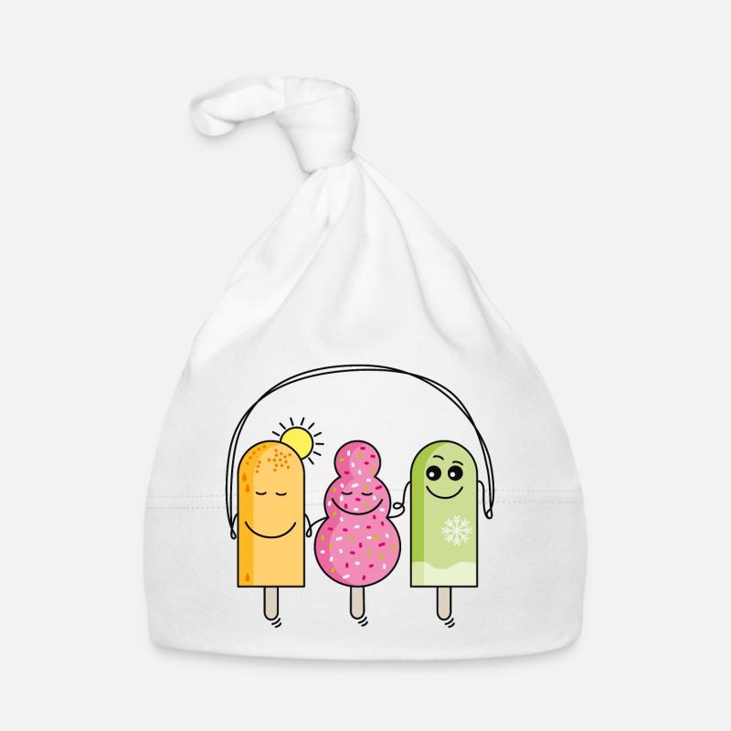 Eis Baby Bio-Mütze