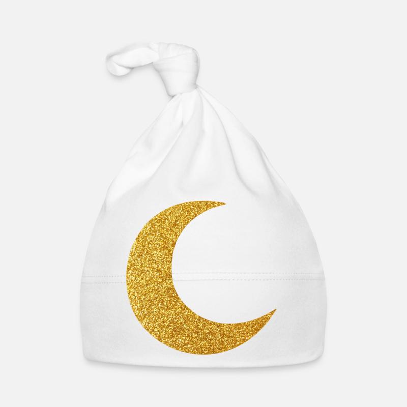 Glitter Moon. Baby Bio-Mütze