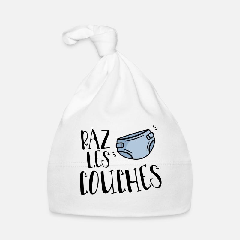 Raz les couches - Garçon Bonnet bio Bébé