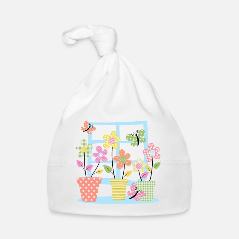 My Blue Window Organic Baby Cap