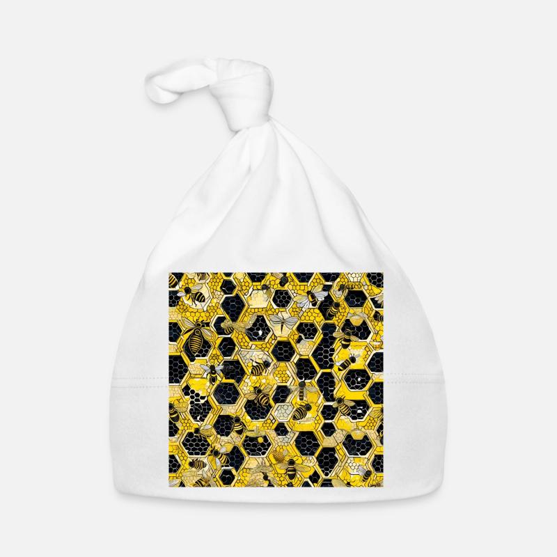 Inside the Beehive Organic Baby Cap