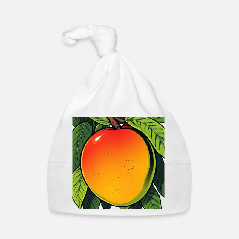 Mangue sur un arbre Bonnet bio Bébé