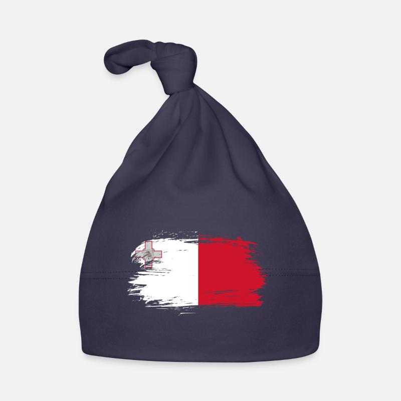 Drapeau de Malte Bonnet bio Bébé