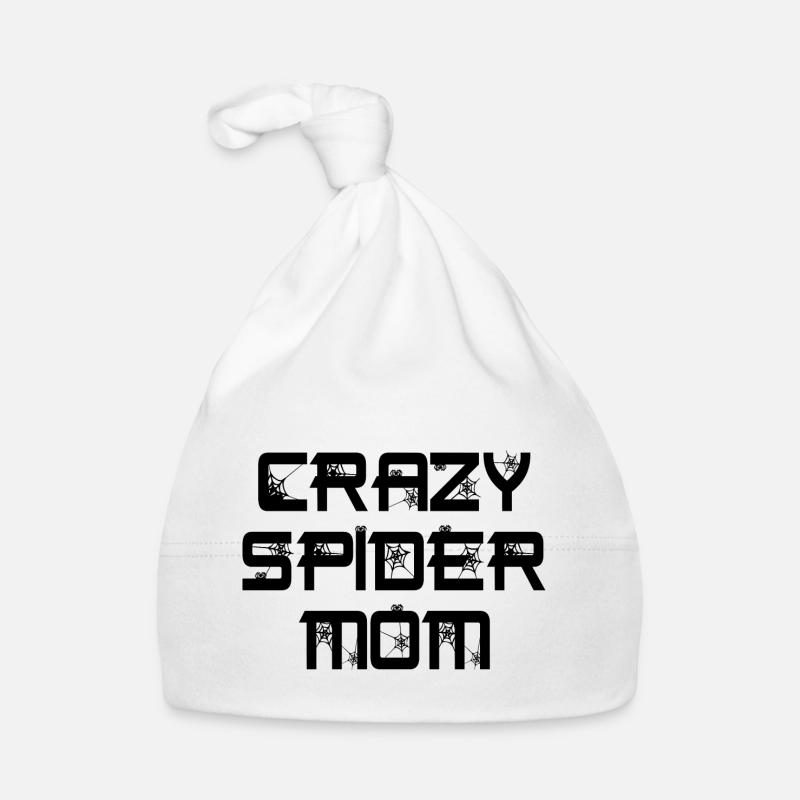 Drôle Crazy Spider Mom Pet Spider Propriétaire Bonnet bio Bébé
