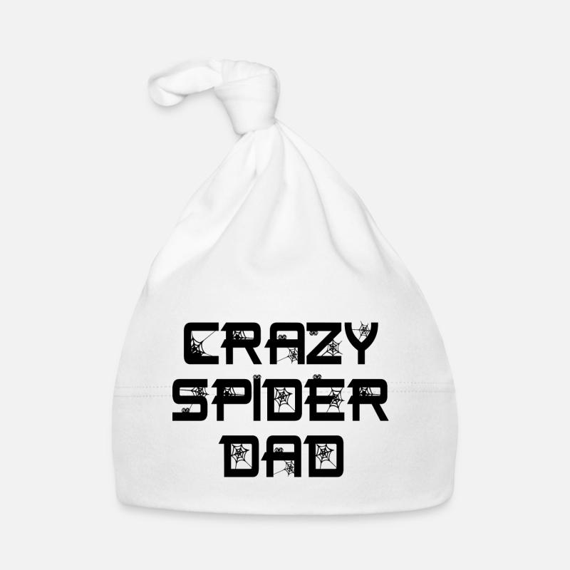 Drôle Crazy Spider Dad Pet Spider Propriétaire Bonnet bio Bébé