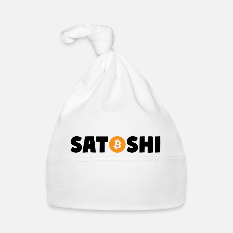 Satoshi Nakamoto Blockchain Bitcoin Baby Bio-Mütze