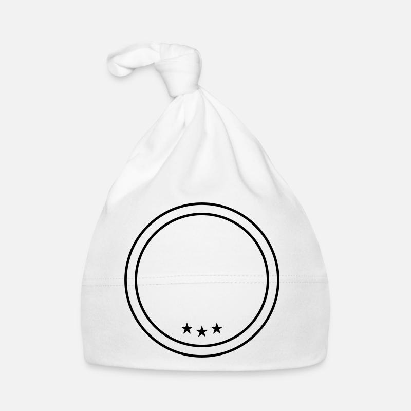 circle emblem Organic Baby Cap