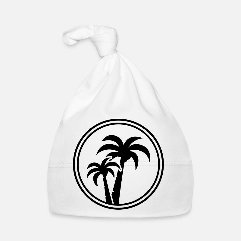 palm symbol Organic Baby Cap
