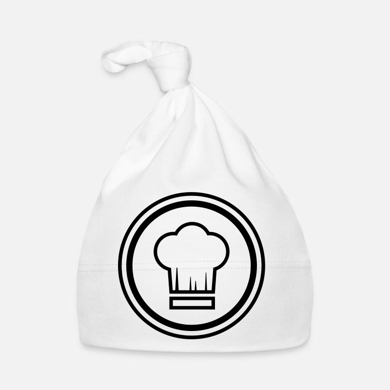 Chef's Hat Chef Chef Icon Organic Baby Cap