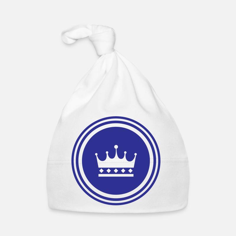 Symbole de la couronne Bonnet bio Bébé