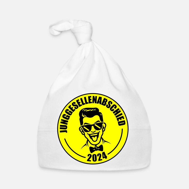 Junggesellenabschied 2024 Baby Bio-Mütze