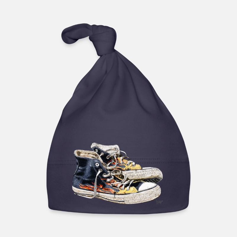 Bronko55 No.47 – Sneaker Baby Bio-Mütze