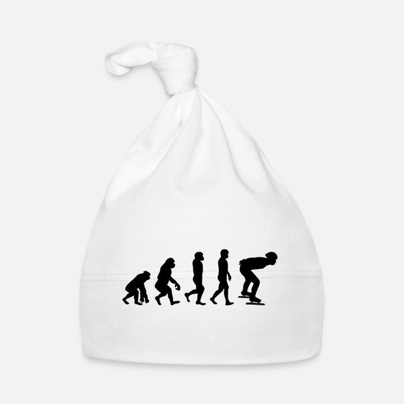 Patinage de vitesse Patineur sur glace Skate Race Evolution Bonnet bio Bébé