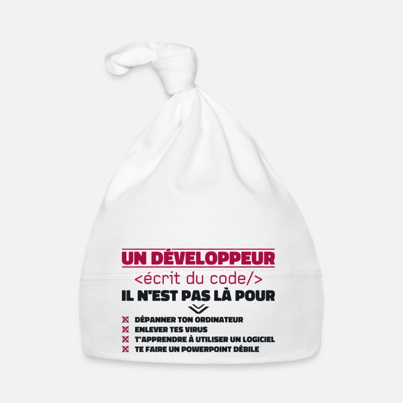 A Written Developer of the Gift Code Organic Baby Cap