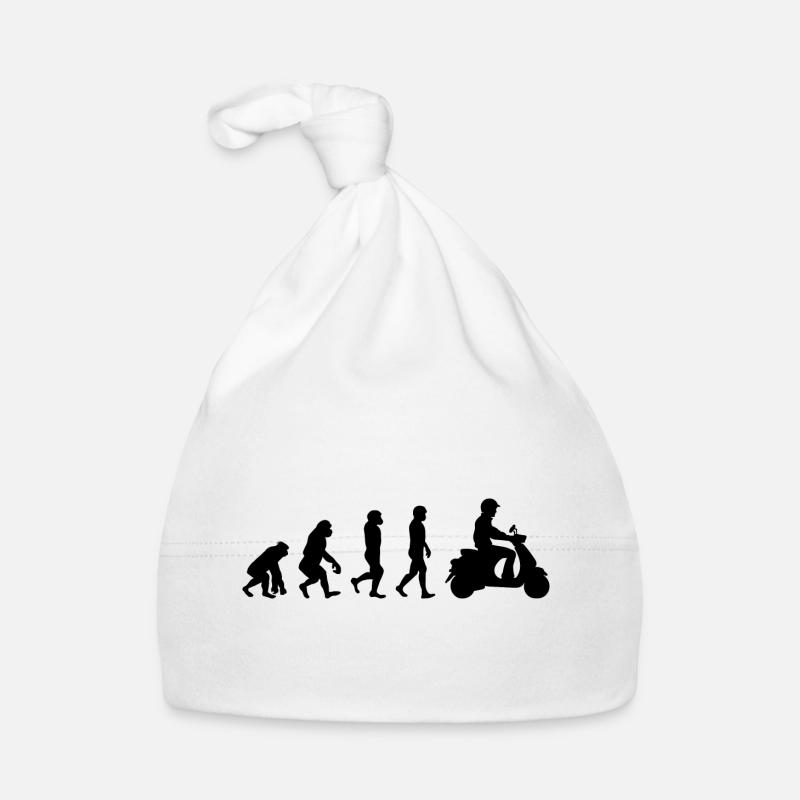 Roller Fahrer Scootering Motorrad Moped Evolution Baby Bio-Mütze