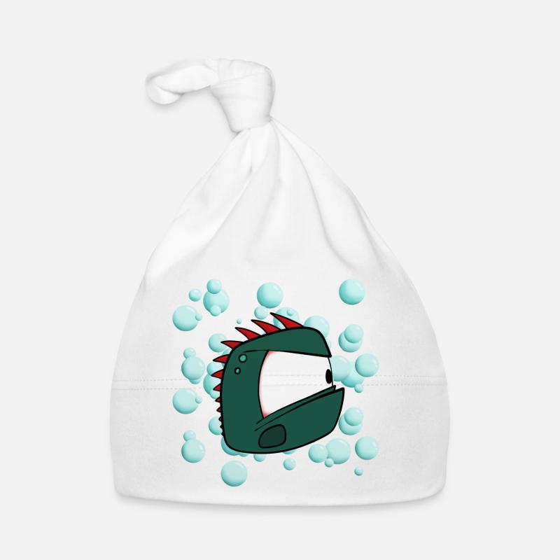 Pixel Monster Baby Bio-Mütze
