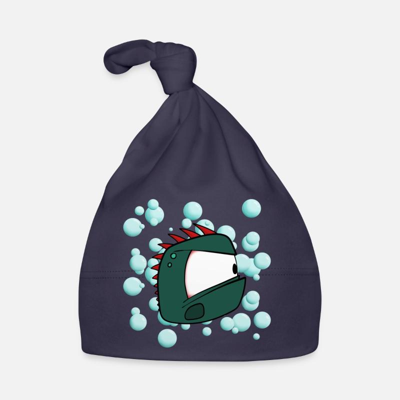 Monstres pixel Bonnet bio Bébé