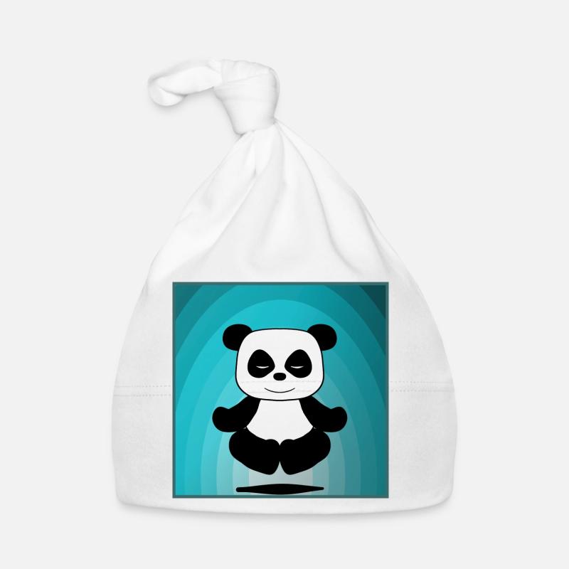Panda Baby Bio-Mütze