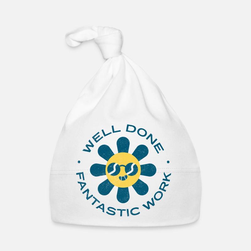 Fantastische Arbeitsgrafik Baby Bio-Mütze