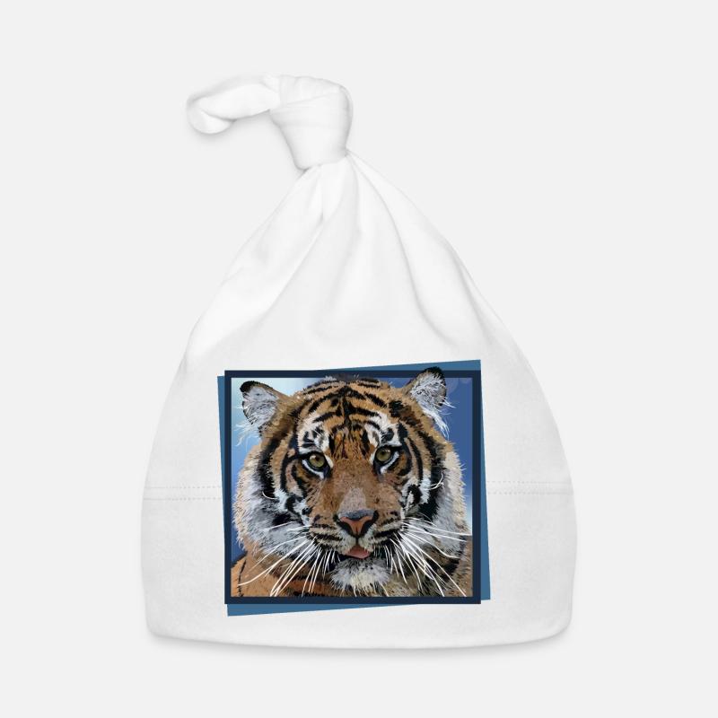Tigre Bonnet bio Bébé
