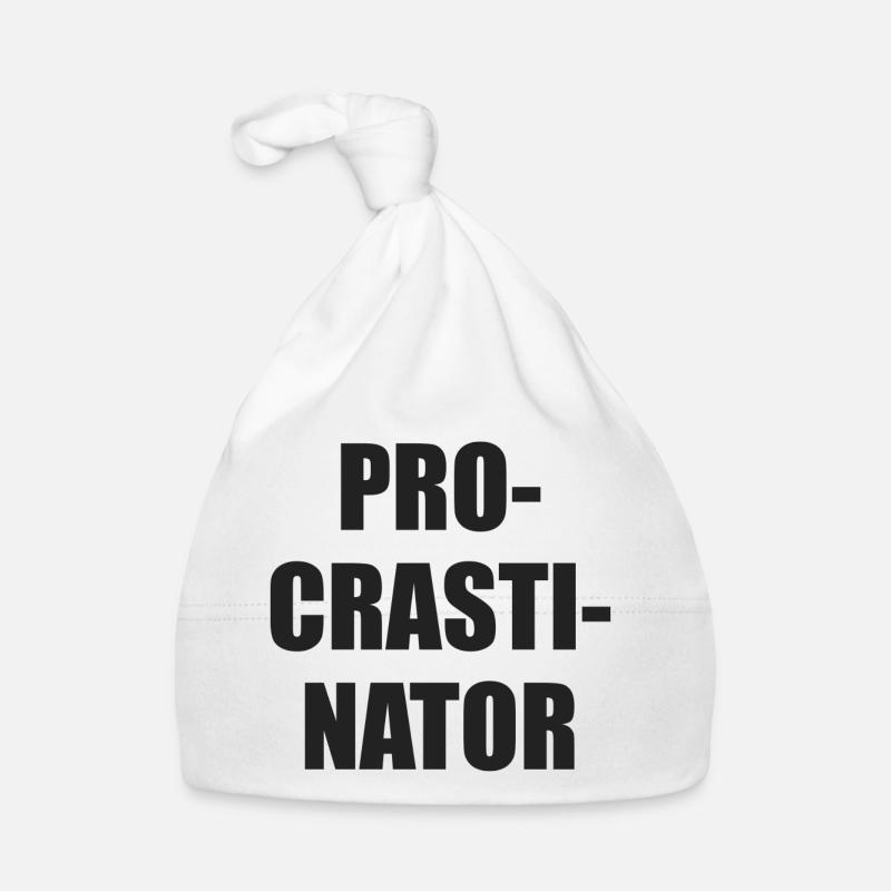 Bloc de fautes de frappe procrastinateur Bonnet bio Bébé