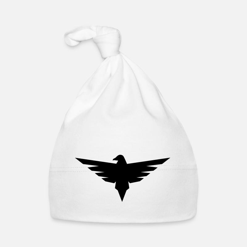 Cadeau de conception d'aigle Bonnet bio Bébé