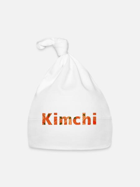 Kimchi - Organic Baby Cap - white - Front