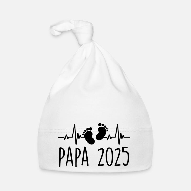 Dad 2025 Frequency Herschlag Father's Day Gift Organic Baby Cap