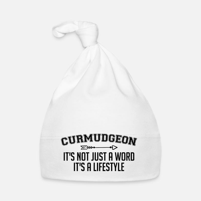 Curmudgeon, es ist nicht nur ein Wort, es ist ein Lebensstil Baby Bio-Mütze