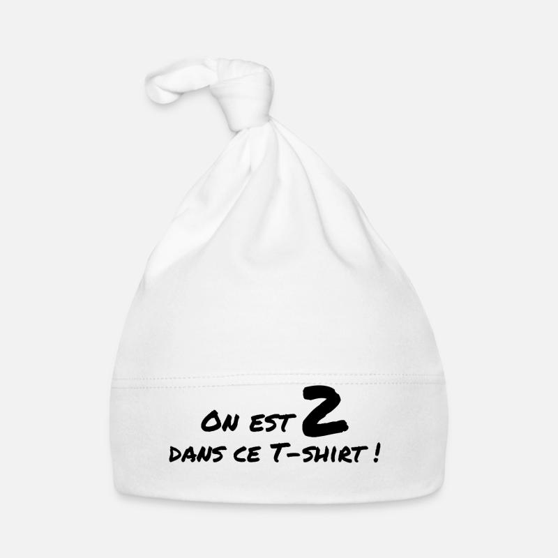 On est 2 Bonnet bio Bébé