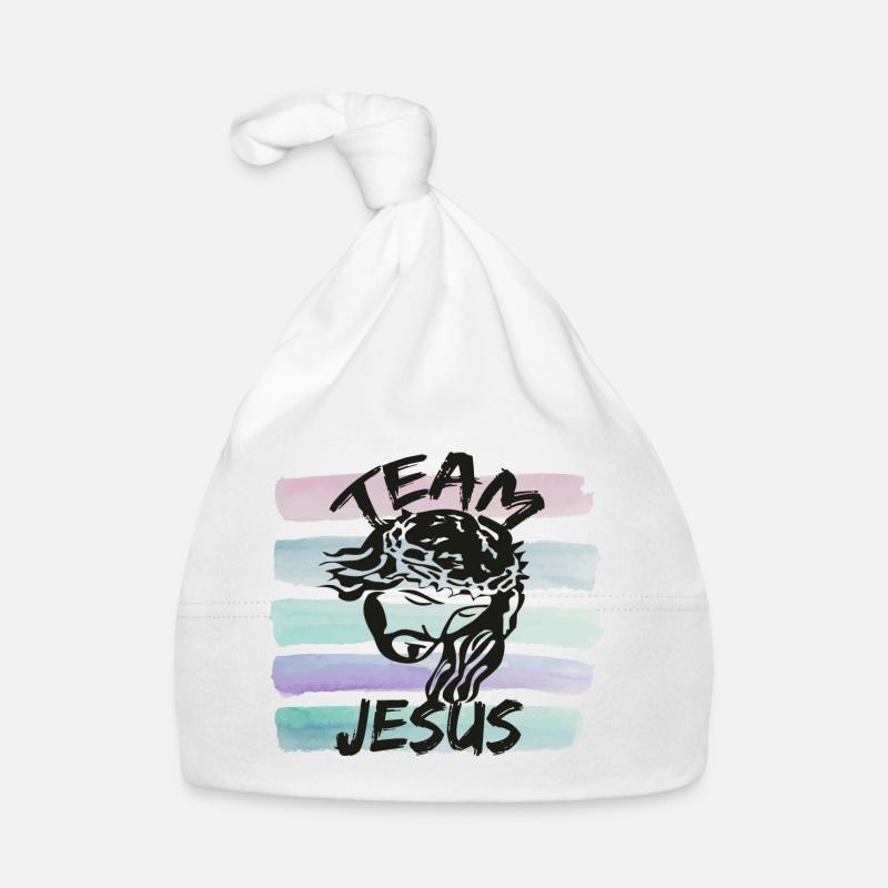 Team Jesus Bonnet bio Bébé