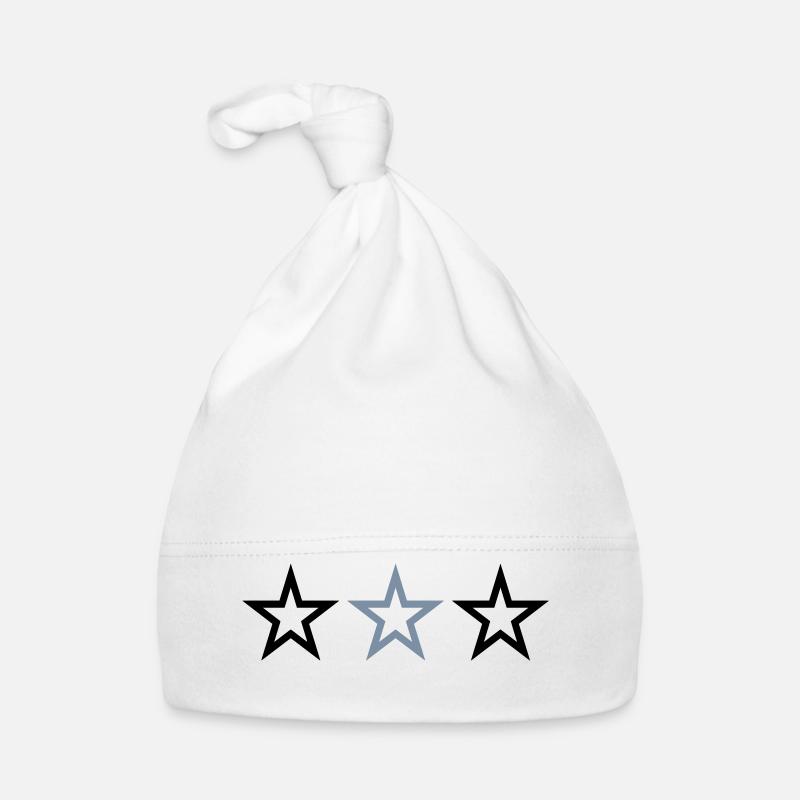 3 STARS Organic Baby Cap