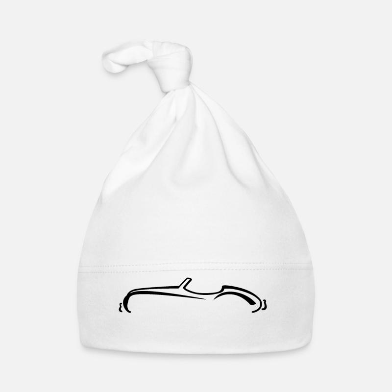 Car silhouette | Oldtimer | Roadster Spider Organic Baby Cap