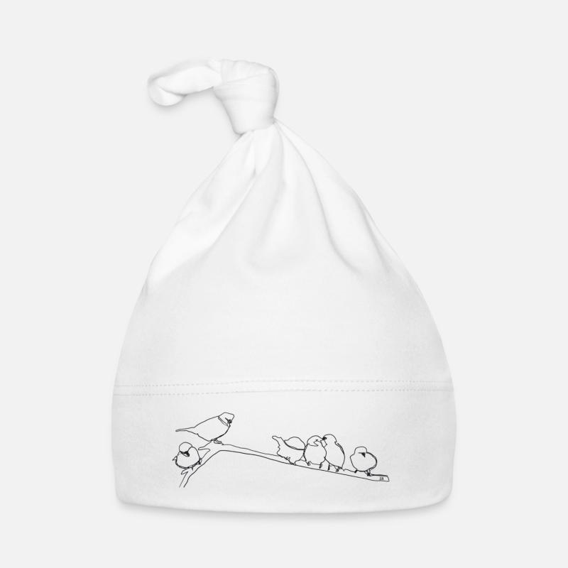 Vogel - Feier Baby Bio-Mütze
