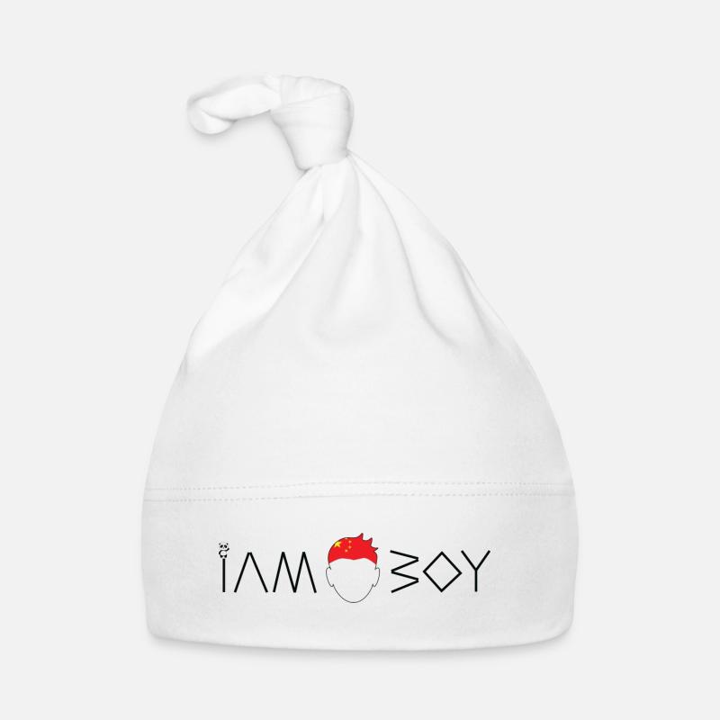 Ich bin ein chinesischer Junge Baby Bio-Mütze