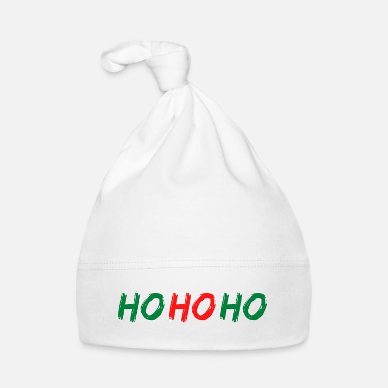 HO HO HO Bonnet bio Bébé