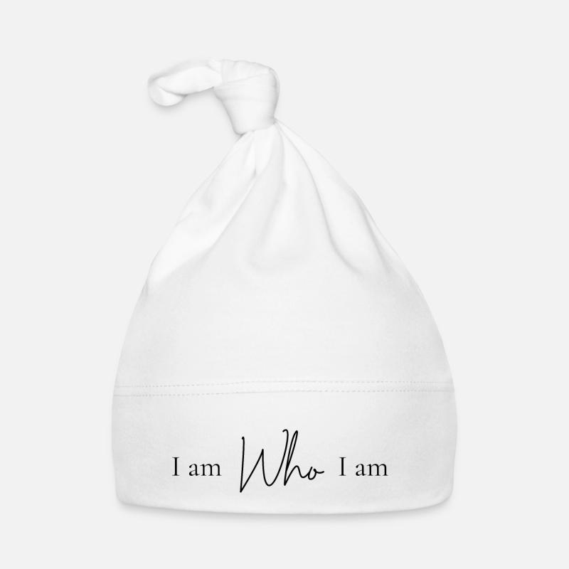 Ich bin wer ich bin Baby Bio-Mütze